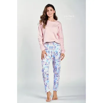 Pánské pyžamo Dámské pyžamo Sylvie 3239 S-XL Růžová XL