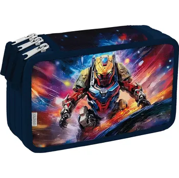 Dětské zboží Školní penál třípatrový Unimonster