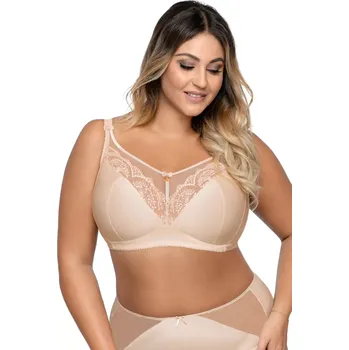 Dámské spodní prádlo Dámská podprsenka 1691/1 Libi beige - AVA Béžová 80/B