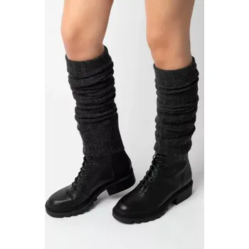 Pánské oblečení Vlněné návleky 068 grafit Univerzální