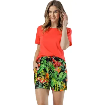 Pánské pyžamo DÁMSKÉ PYŽAMO IZABEL 1590 Raspberry M