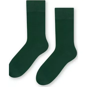Pánské ponožky Hladké ponožky k obleku 056 zelená 42-44
