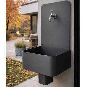 Zahradní Umyvadlo LAS VEGAS, antracit, 80 cm