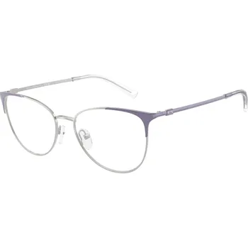 Brýlová obroučka Armani Exchange 1034 fialová stříbrná lesk, stranice fialová stříbrná lesk 6128