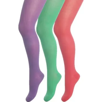 Dívčí oblečení MĚKKÁ BAVLNA - HLADKÉ PUNČOCHÁČE JARO/LÉTO 2-6 LET růžová 92/98