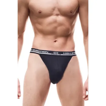 Pánské tanga Pánská tanga High emotion black - CORNETTE černá L