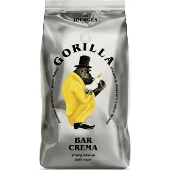 Káva Gorilla Bar Crema zrnková káva 1 kg