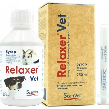 Uklidňující sirup ScanVet Relaxer Vet Plus 250 ml