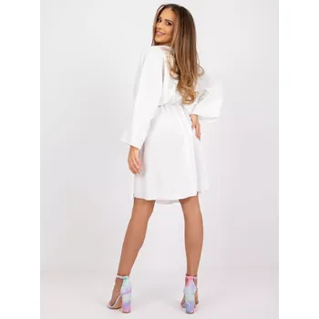 Dámské šaty Dámské šaty-DHJ-SK-11981B.19-bílé jedna velikost