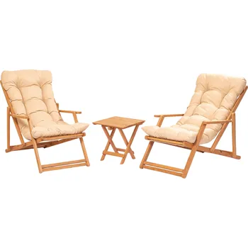 Zahradní sestava Garden Table & Chairs Set (3 Pieces) My007