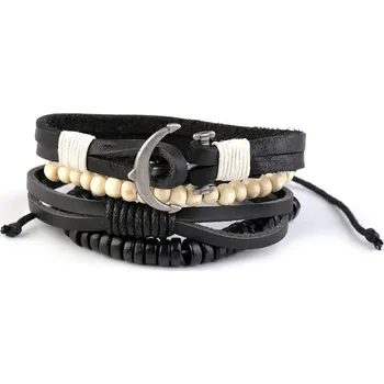 Náramek Sada náramků Varianta: 3 černá, Balení: 1 sada