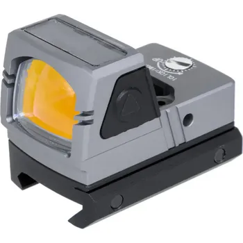 Kolimátor Kolimátor xFORCE MINI včetně solárního pohonu - šedý, JJ Airsoft