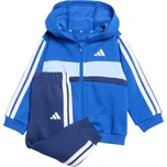 Dětská tepláková souprava adidas Essentials Tiberio 3 Stripes Fleece modrá KC6004 68cm