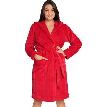 Dámské oblečení Italská móda Zala long barva:červená XL