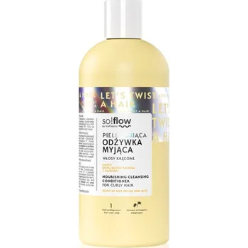 so!flow Curly Hair Nourishing Cleansing Conditioner čisticí kondicionér pro kudrnaté vlasy 200 ml