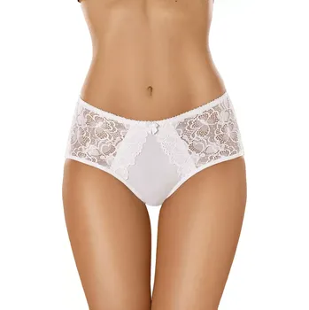 Kalhotky Dámské kalhotky 101 white - GABIDAR Bílá 3XL