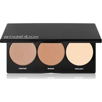 Paletka dekorativní kosmetiky Smashbox Step-By-Step Contour Palette konturovací paletka odstín Light 8.68 g