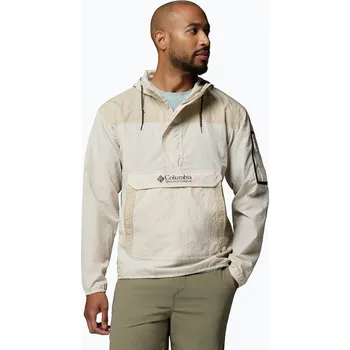 Pánská větrovka Columbia Challenger Windbreaker Anorak dark stone/ancient fossil