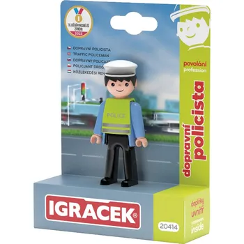 Figurka efko Igráček 20414 Dopravní policista s příslušenstvím