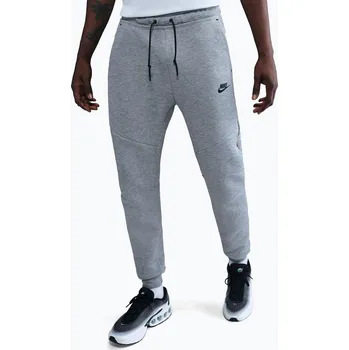 Pánské kalhoty Nike Tech Joggers dark grey heather/black