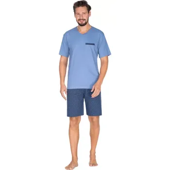 Pánské pyžamo Hladké bavlněné pánské ponožky 007 světle šedá 44-46