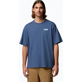 Pánské tričko Columbia CSC Heavyweight Iconic Tee dark mountain/csc box logo