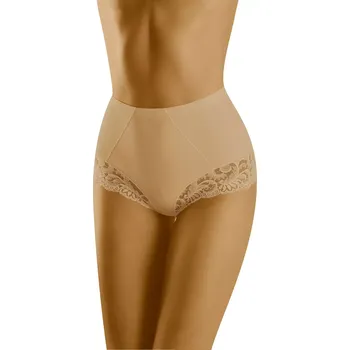 Dámské spodní prádlo Kalhotky Exepta Beige - Wol-Bar XL