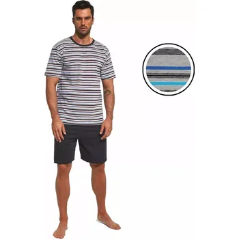 Pánské pyžamo 338/40 Various - CORNETTE šedá L