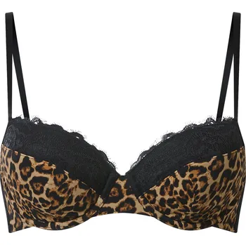 Dámské spodní prádlo esmara® Dámská podprsenka s krajkou (leopardí vzor, 85C)