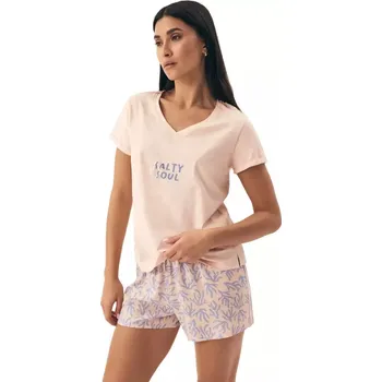 Pánská móda Dámské pyžamo 42669 Nadar - HENDERSON broskvová S