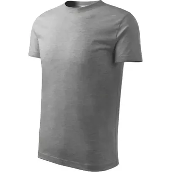 Dívčí oblečení Classic New tričko dětské tmavě šedý melír 110 cm/4 roky