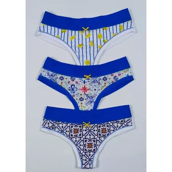 Dámská móda DÁMSKÉ BRAZILKY LOVELYGIRL 6621D S MIX