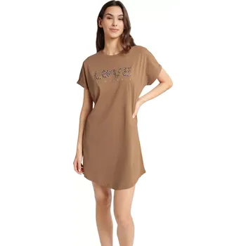 Dámská noční košile Noční košile 40616 Boutique - HENDERSON Hnědá M