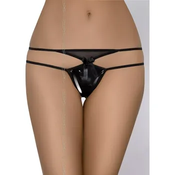 Dámské erotické prádlo Tanga Noir V-6478 černá - Axami XL