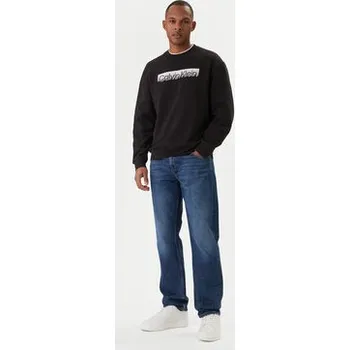 Pánské oblečení Calvin Klein Mikina Eu Sportswear Graphic LV04LF231G Černá Regular Fit XXL