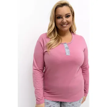 Pánské pyžamo DU PI pyžamo FP 501.22 růžové 3XL