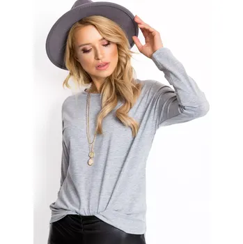 Dámská košile Halenka RV BZ 5121.21P šedá S