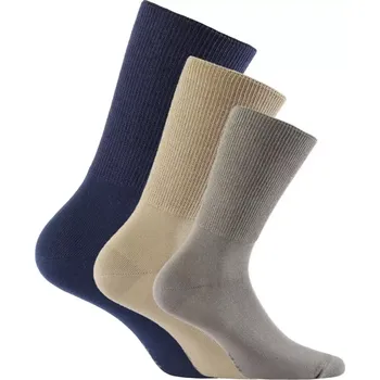 Pánské oblečení RELAX - BEZKOMPRESNÍ PONOŽKY Námořnictvo 42/44