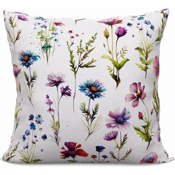 Polštář Dekorační polštář KWIAT 45x45 cm Mybesthome Varianta: Povlak na polštář, 45x45 cm
