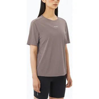 Dámské oblečení Dámské běžecké tričko Salomon Shakeout Core iron