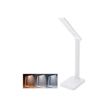 Lampička Solight LED stolní lampička 10W, 490lm, změna CCT, stmívání, bílá
