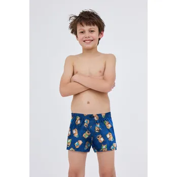 Chlapecké spodní prádlo Cornette trenýrky chlapecké 715/04 Capybara 3 - modrá, 146-152 (Chlapecké trenýrky Cornette)