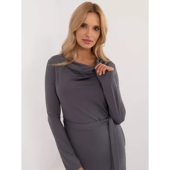 Dámské šaty Šaty LK SK 509792.21P tmavě šedé S/M