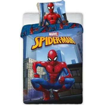 Povlečení FARO Povlečení Spiderman střecha Bavlna, 140/200, 70/90 cm