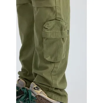 Pánské kalhoty Alpha Industries Kalhoty z materiálu AI.148207-11-30 Zelená Straight Leg 38