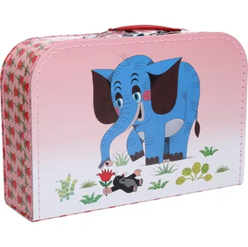 Školní kufřík Kazeto Krtek dětský kufr Krtek a slon 30cm