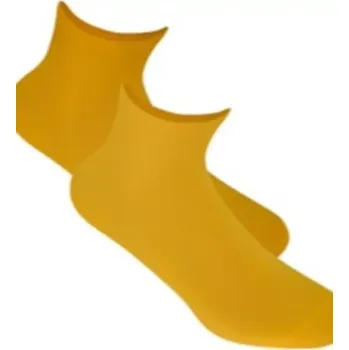 Pánské ponožky Hladké dámské ponožky PERFECT WOMAN žlutá 39/41