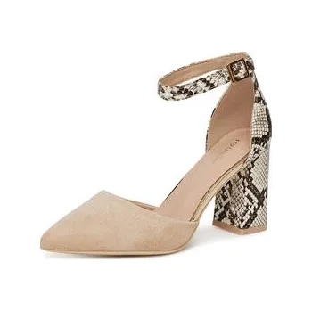 Dámské lodičky DeeZee Lodičky FERRI1 Béžová 38