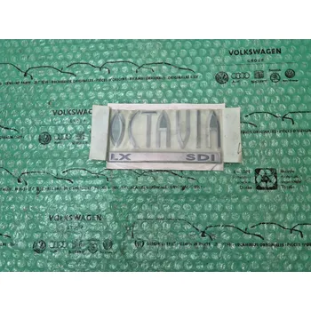 Znak automobilu Originální díl Škoda zadní nápis "OCTAVIA LX SDI" Škoda Octavia I (1U) 1U6853687T FXC