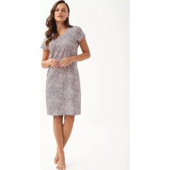 Dámská noční košile Dámská košile Luna 205 cr/r M-2XL panther L